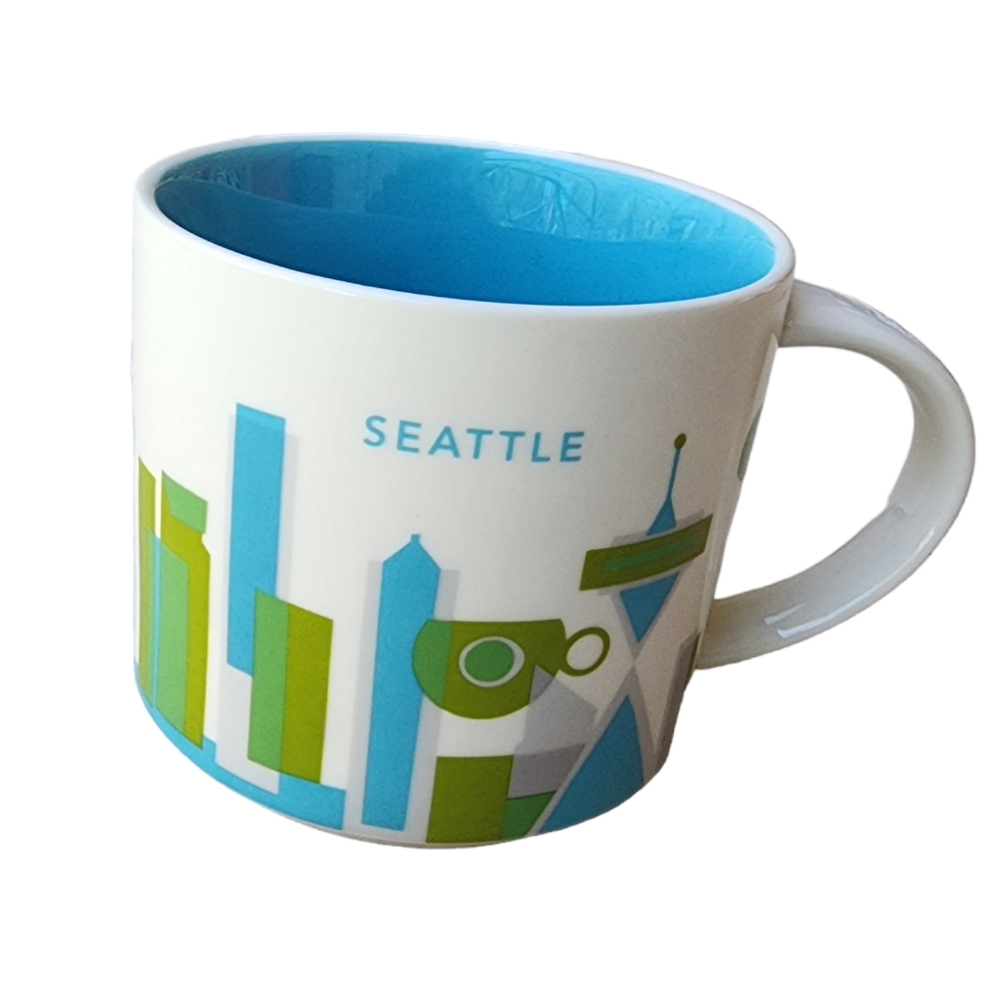 Starbucks Seattle You Are Here Collection Pre Owned Condition 14oz